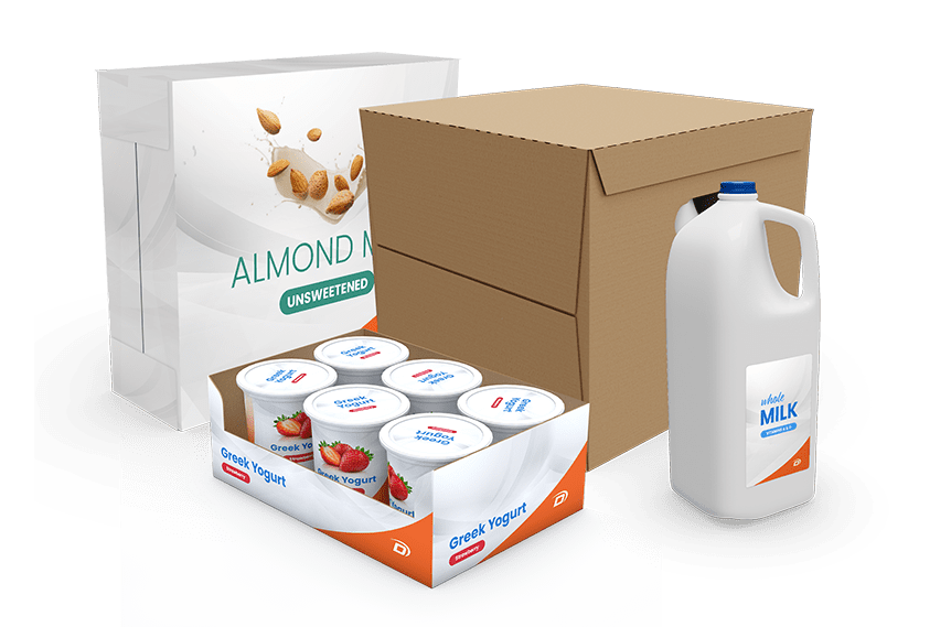 Dairy Packaging Examples | Secondary Dairy Packaging Automation