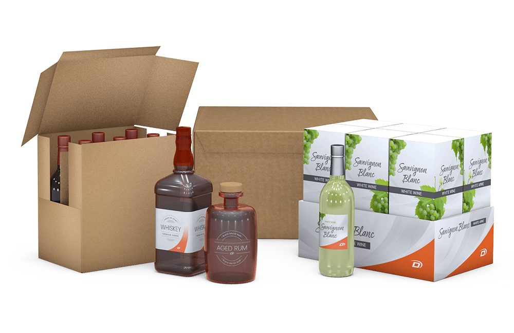 Examples of Spirits & Wine Secondary Packaging