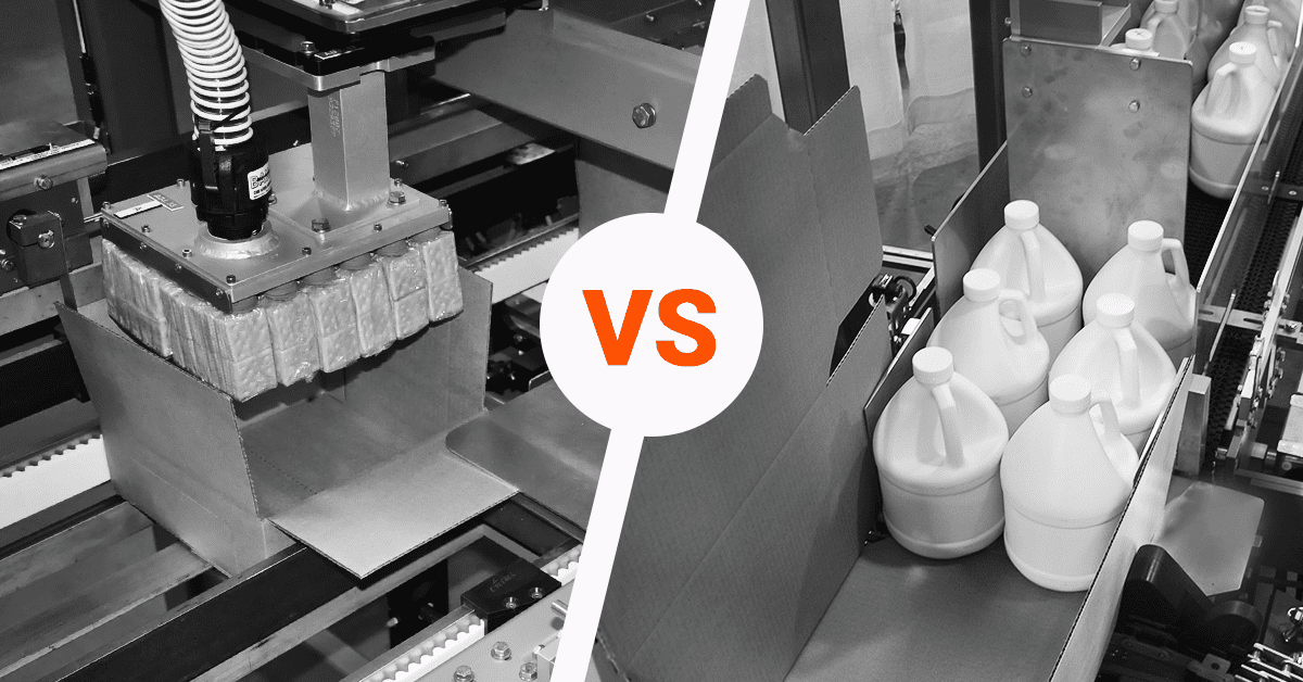 Top Load vs. Horizontal Load Case Packing